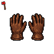 Novice Lumberjack Leather Gloves